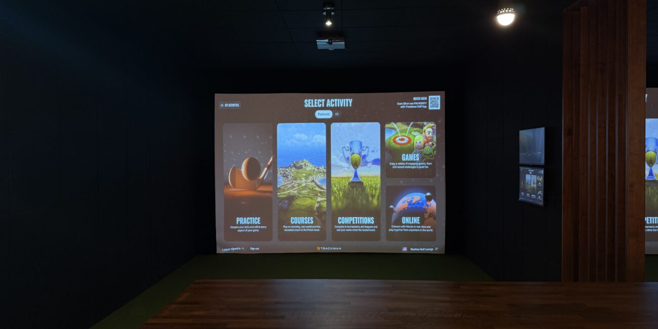 Play the World’s Best Golf Courses Anytime With The Trackman Golf Simulator